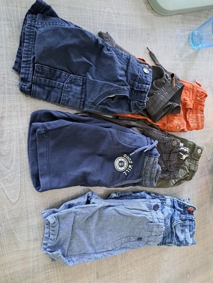 Lot shorts garçon