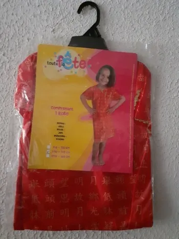 Déguisement robe asiatique Taille 7/10 ans