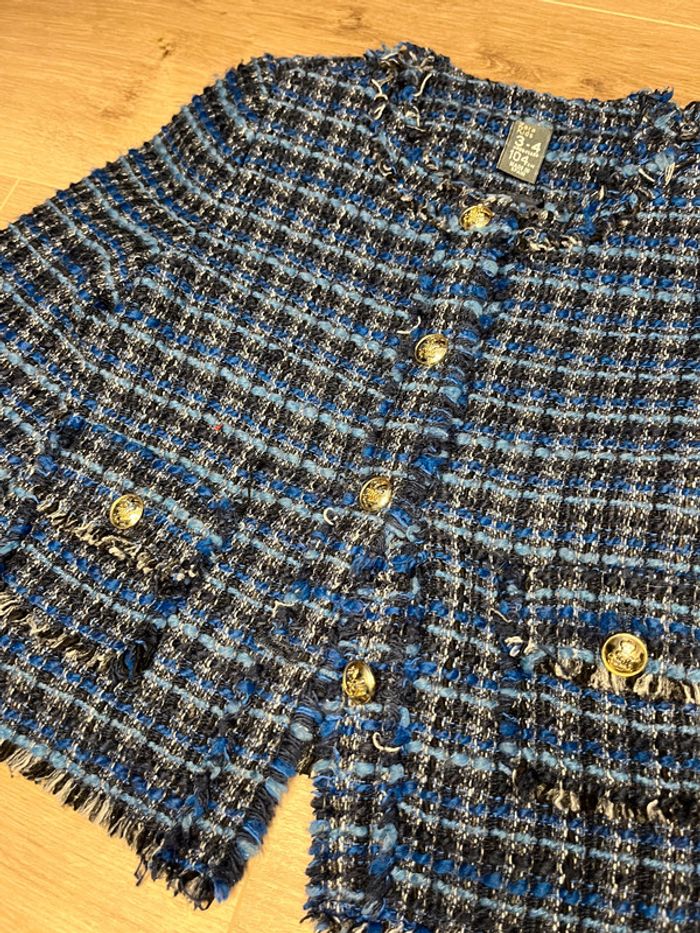 Blazer en tweed Zara Kids * 3/4 Ans - photo numéro 2