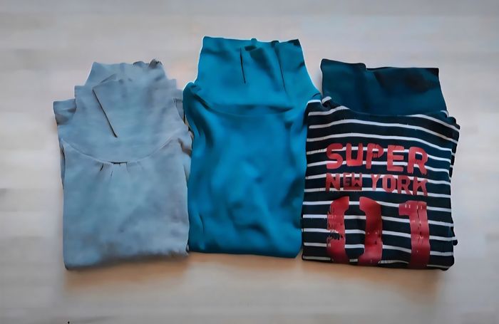 Lot 14 t-shirt garçon 6 ans hivers - photo numéro 2