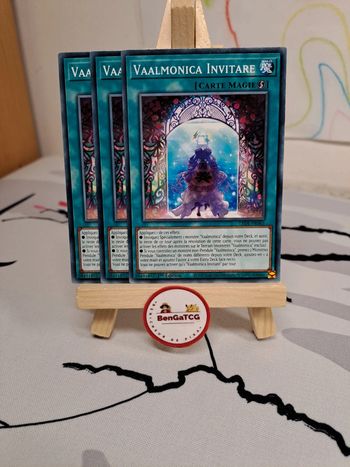 Playset 3x Vaalmonica Invitare Yu-Gi-Oh! Héritage de la Destruction FR LEDE