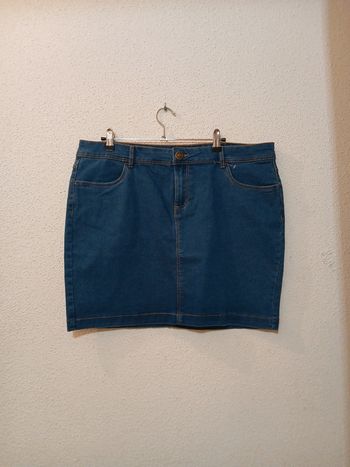 Jupe en jean bleu neuf " tissaia " taille 48