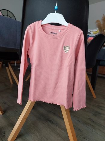 Tee-shirt manches longues Orchestra 5 ans rose