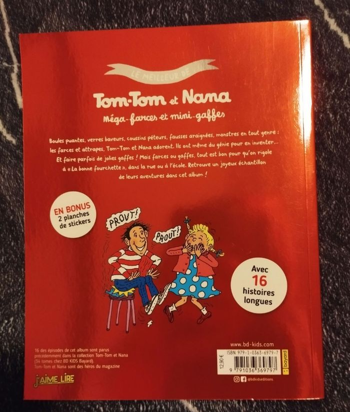 Le meilleur de Tom-Tom et Nana Bd kids j'aime lire - photo numéro 2