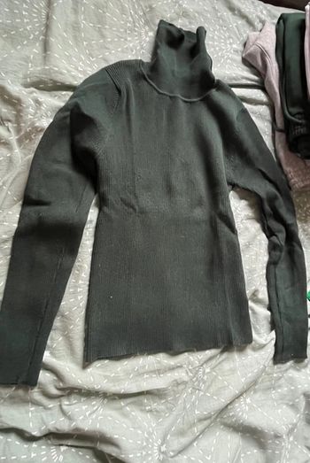 pull col roulé
