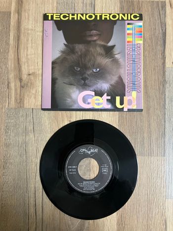 Vinyle 45 tours-Technotronic-Get up