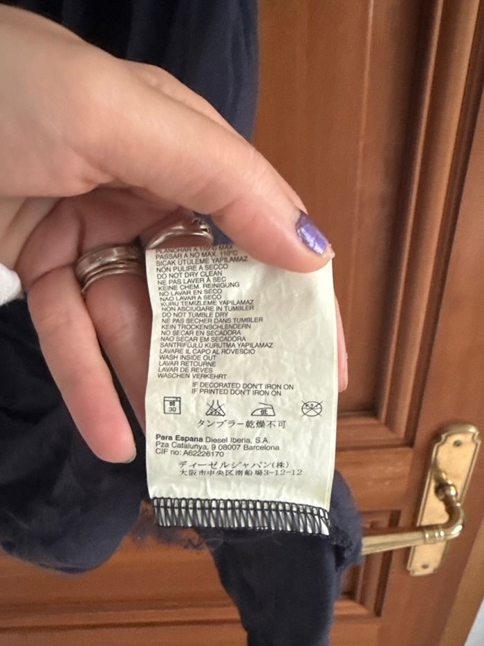 Rose diesel Neuf Bleu Taille M - photo numéro 3