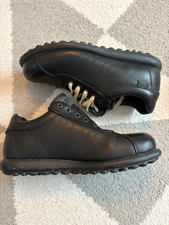 Basket en cuir noir Camper Taille 37 - photo numéro 2