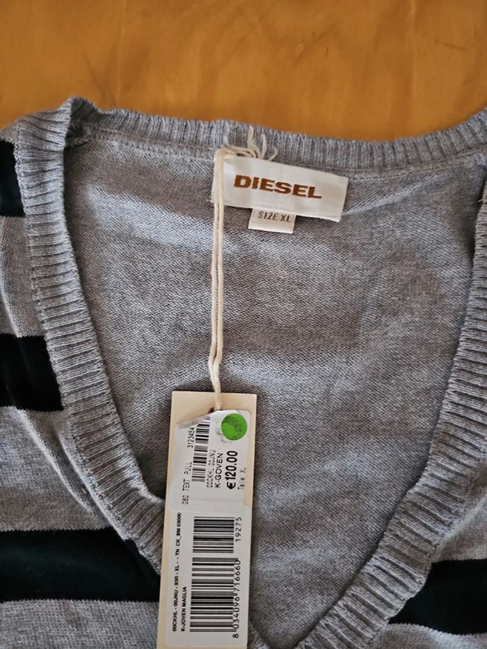 🔥Pull Col V Diesel 💫👕 - photo numéro 4