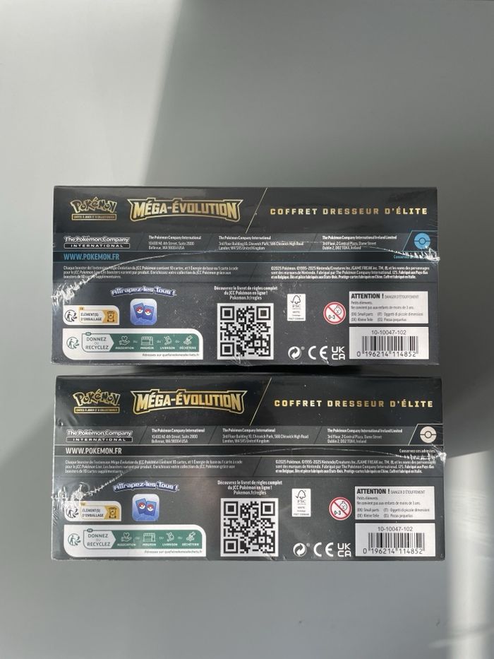 Lot 2 ETB Me1 Pokémon Mega Évolution Gardevoir Lucario - photo numéro 5