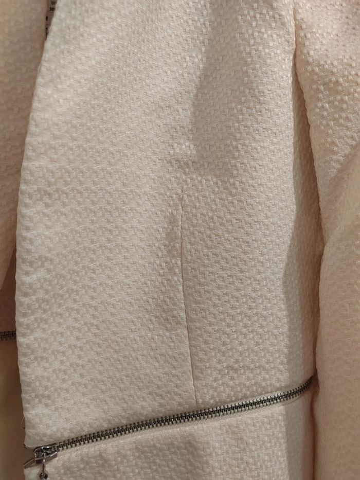 Blazer crème taille M - photo numéro 3