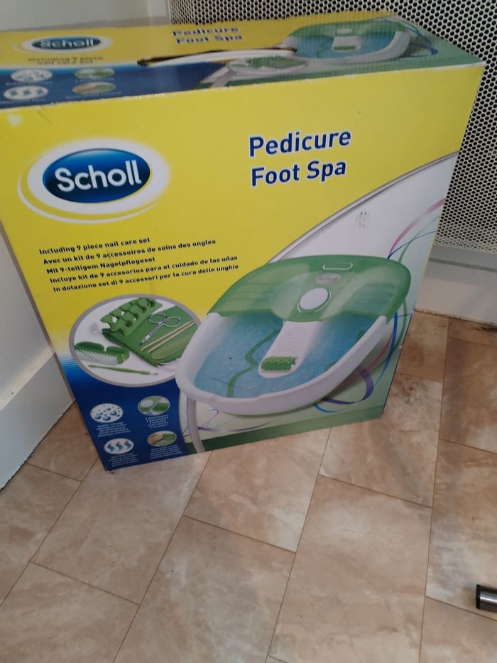 Balnéo pour les pieds Scholl