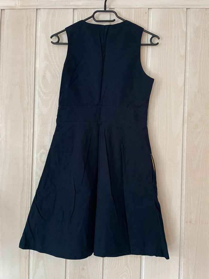 Robe coton marine - Petit Bateau - S - photo numéro 2