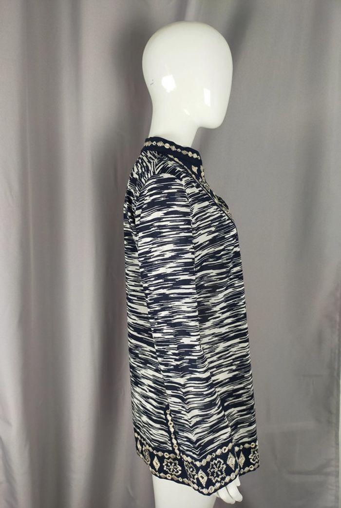 Tunique brodée en coton – Tory Burch – Taille S - photo numéro 10