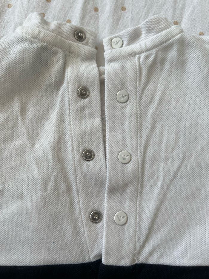 Grenouillère bébé Emporio Armani 1 mois - photo numéro 5