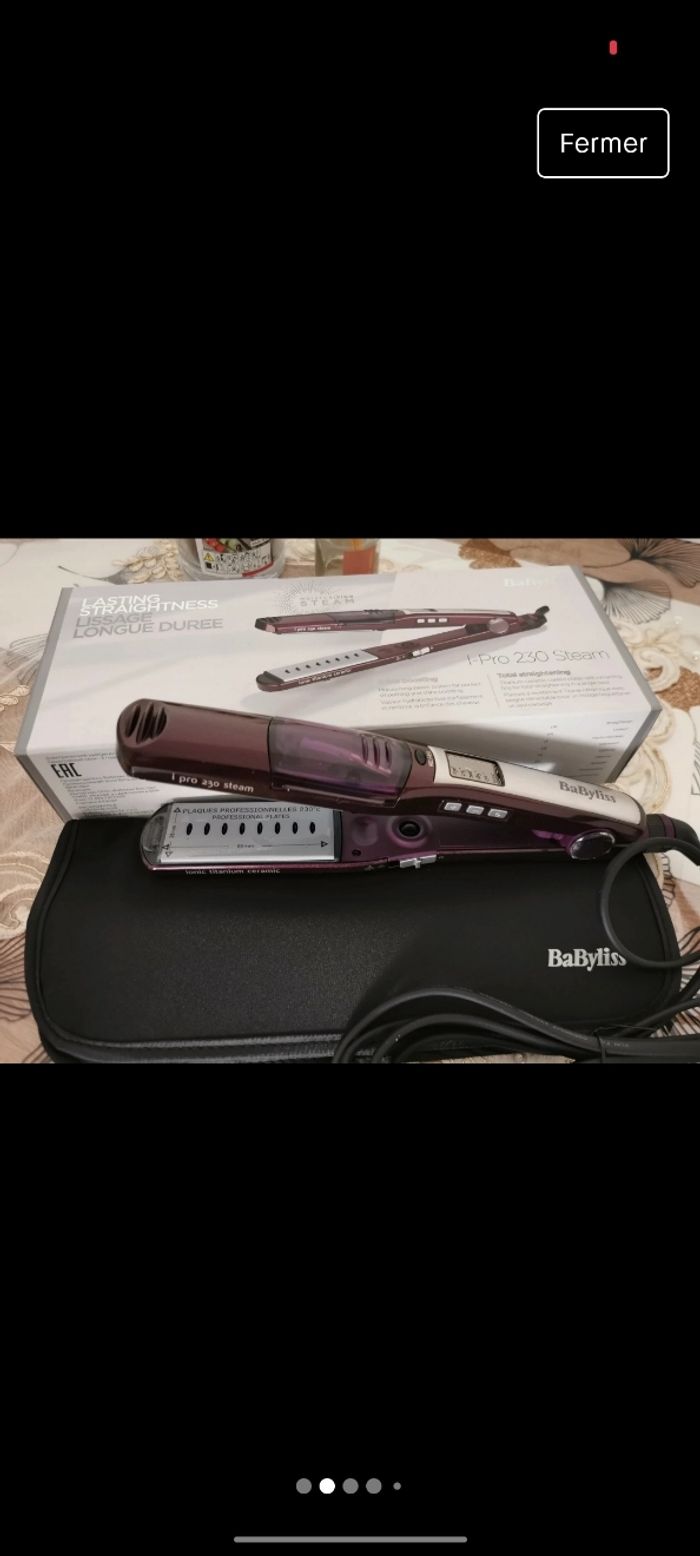 Lisseur Babyliss - photo numéro 3
