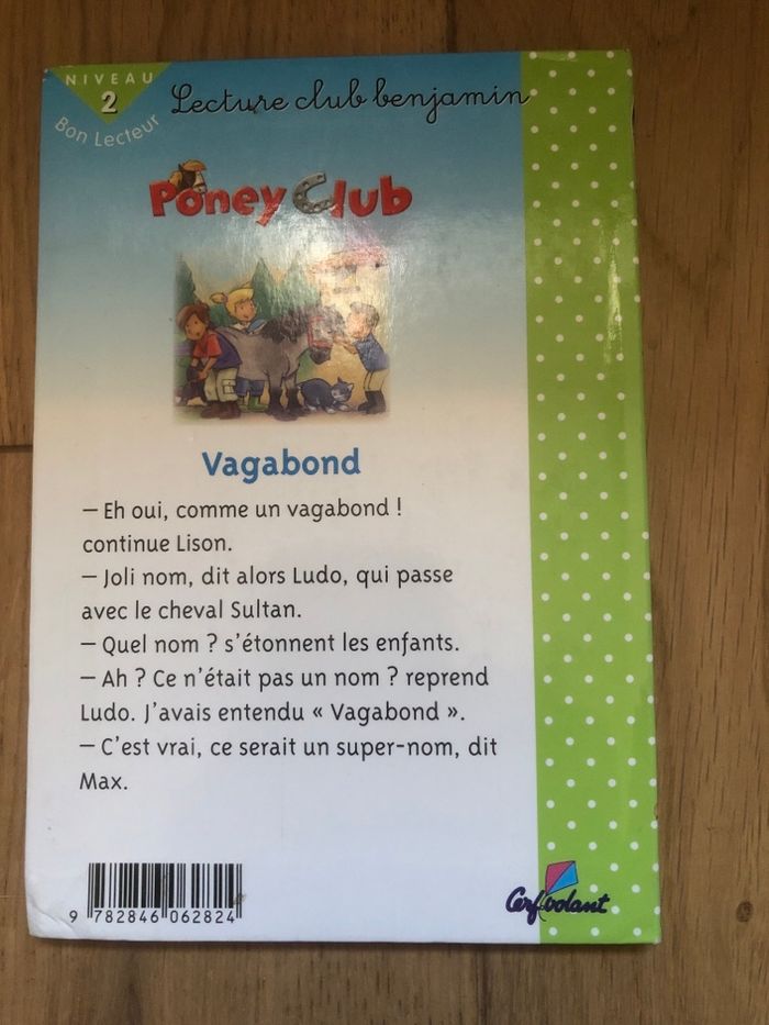 Lecture club benjamin - Poney club - Vagabond - photo numéro 2
