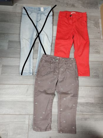 Lot de 2 jeans 3 ans