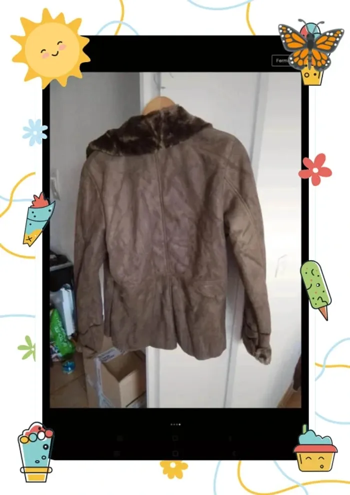 Manteau fausse fourrure - photo numéro 5