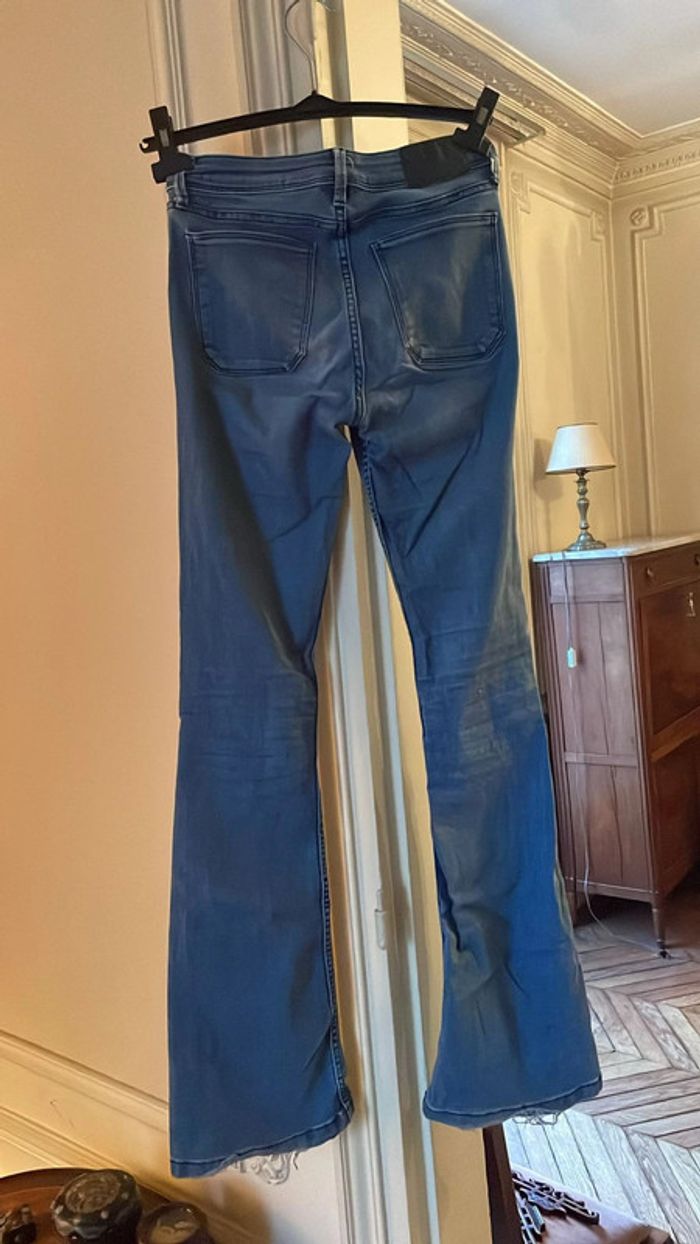 Jean patte d’elephant flare H&M taille 34 - photo numéro 2