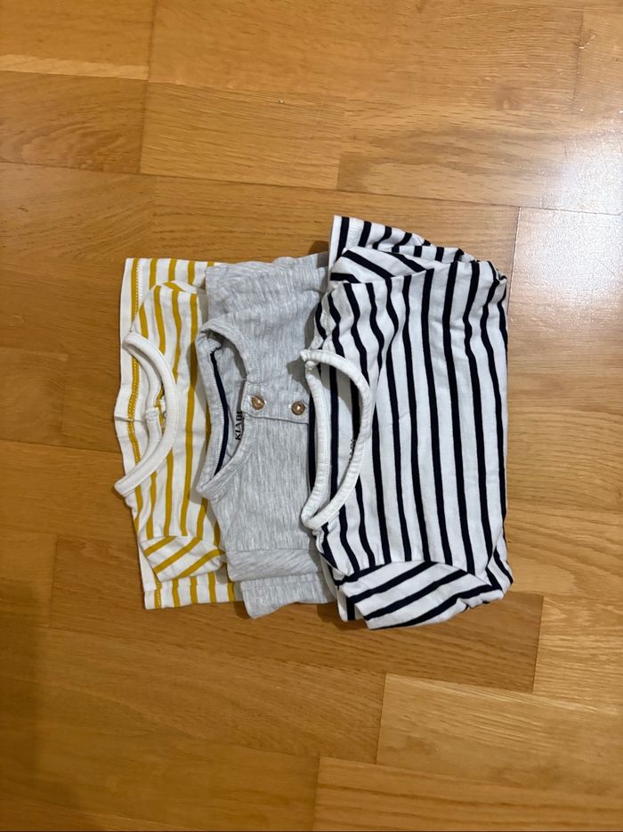 Lot tee shirt manche longue