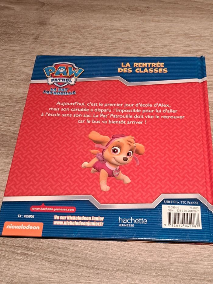 2 livre paw patrol nickelodeon - photo numéro 4