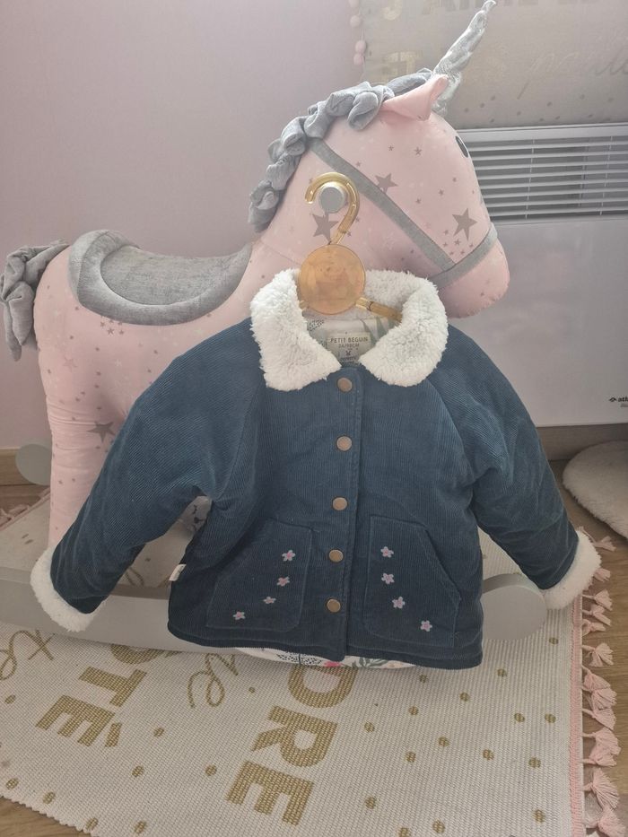 Manteau petit beguin 3ans 98cm