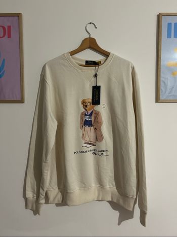 sweat beige ralph lauren