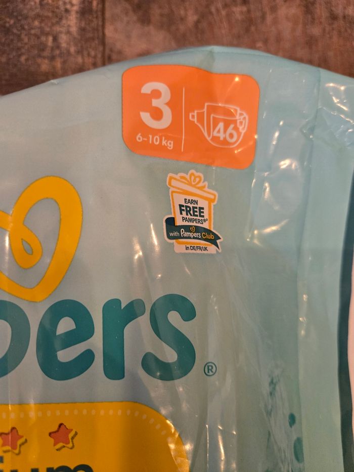 Couches Pampers taille 3 - photo numéro 2