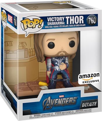 Funko Pop! Deluxe: Marvel - Thor with Shawarma N°760