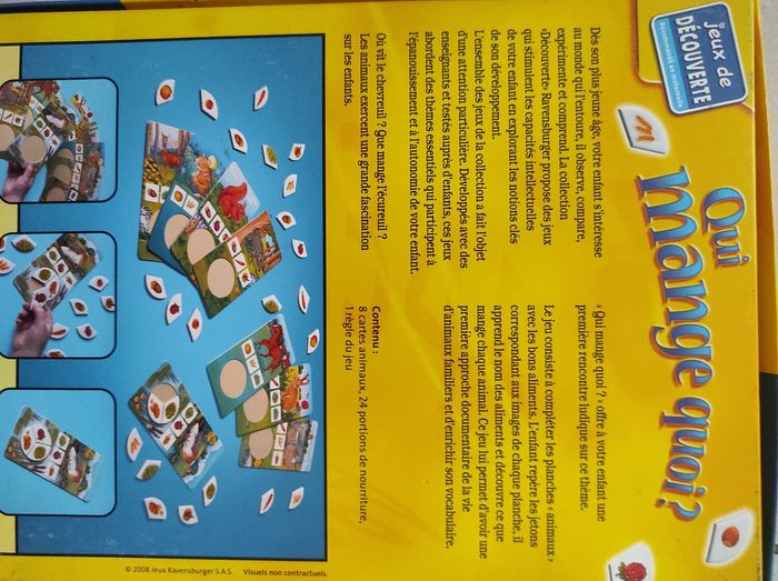 Jeux éducatifs "Qui mange quoi" - photo numéro 3