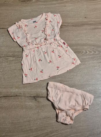 Robe + bloomer Levi's 18 mois 🍒