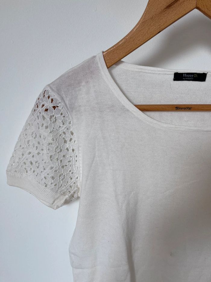 Haut blanc Damart - photo numéro 2