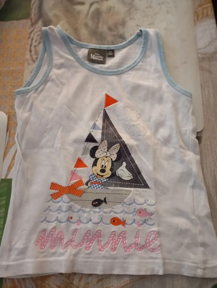 Débardeur Minnie taille 98/104 (3 ans)(379)
