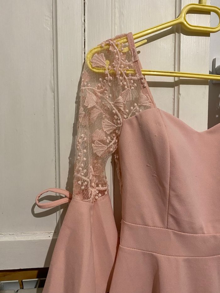 Robe dentelle de soirée - photo numéro 4
