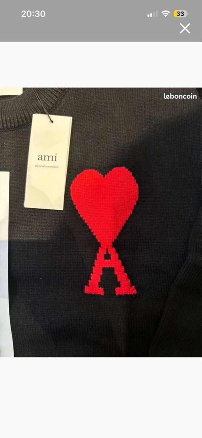 Pull Ami Paris - photo numéro 3