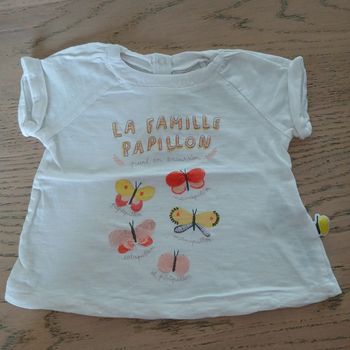 Tee-shirt fille 9 mois