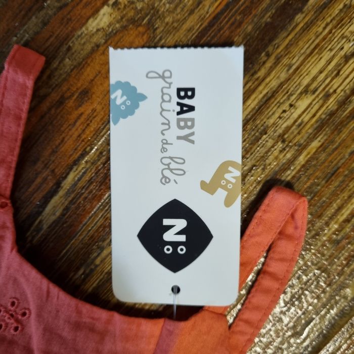 robe d'été Grain de Blé taille 3 mois - NEUF 🎁 idée cadeau 🎁 - photo numéro 4