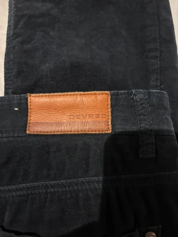 Jean Slim Fit type velours Devred taille L - 40 en très bon état - photo numéro 4