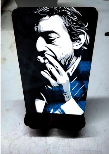 support téléphone motif serge gainsbourg neuf
