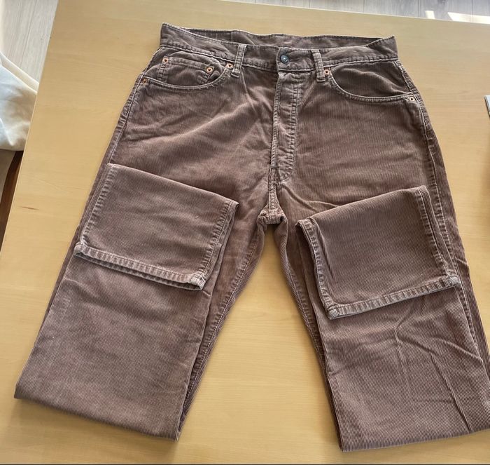 Levis en velours vieux rose - w33l36 - photo numéro 6