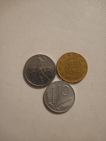 Lot de pièces italiennes