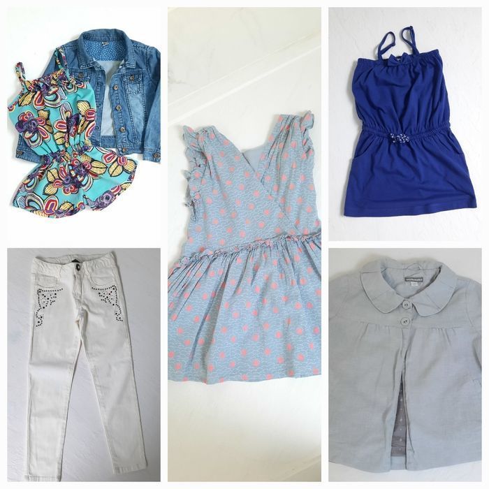 Lot vêtements fille taille 6 ans - photo numéro 1