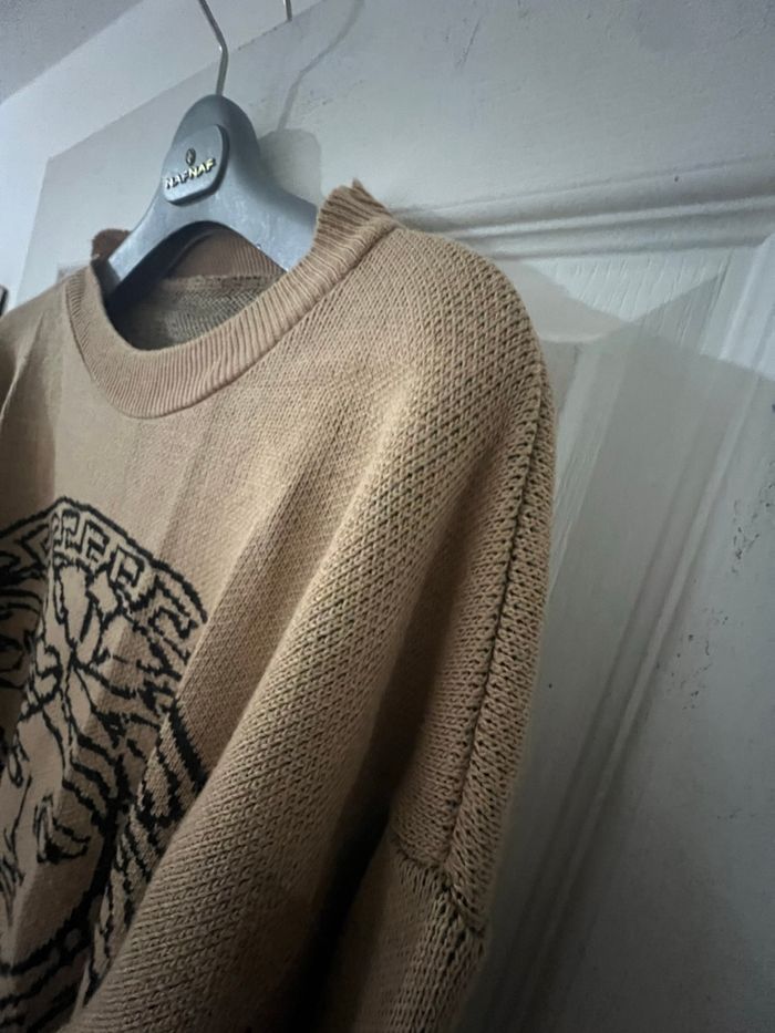 Très beau petit pull marron et noir  Boutique Indépendante - photo numéro 5