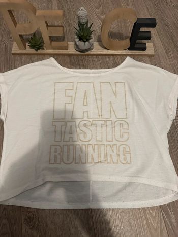 T-shirt croq top 9/10 ans