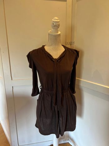 Tunique femme marron taille 2 marque xaro L/ 40