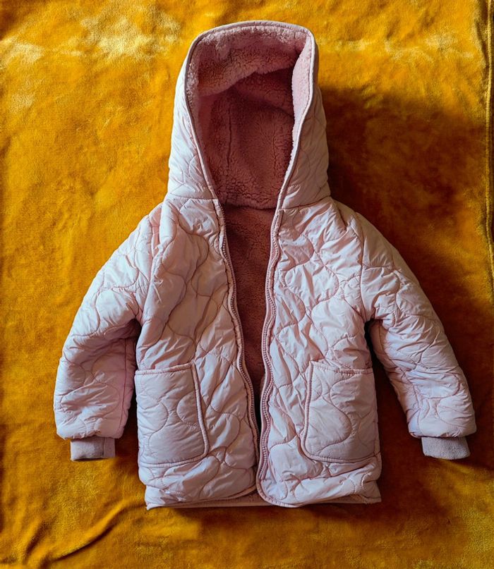 Manteau chaud réversible 5-6ans primark - photo numéro 2