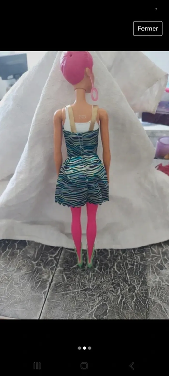 Robe courte poupée Barbie - photo numéro 2