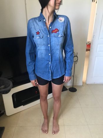 Chemise en jeans