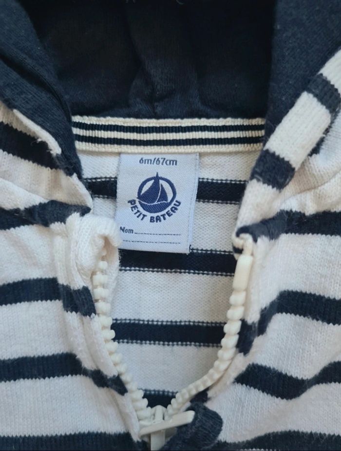 Veste petit bateau 6 mois - photo numéro 4